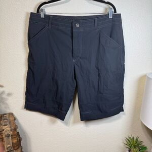 Kuhl Renegade Mens Cargo Shorts Gray Hiking Outdoors Lightweight Gorpcore Sz 38